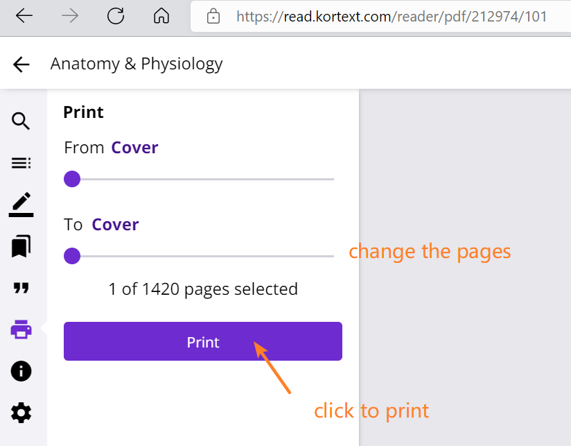 Print parameter setting