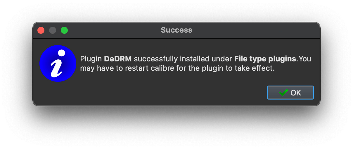 dedrm calibre plugin download chip